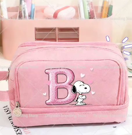 26 letter Snoopy Large Capacity Stationery Case