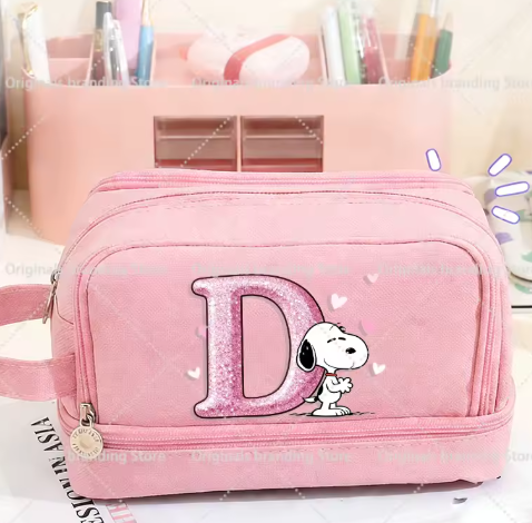 26 letter Snoopy Large Capacity Stationery Case