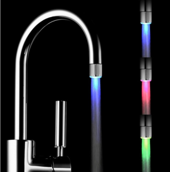 LED Water Faucet Light Colorful Changing Glow