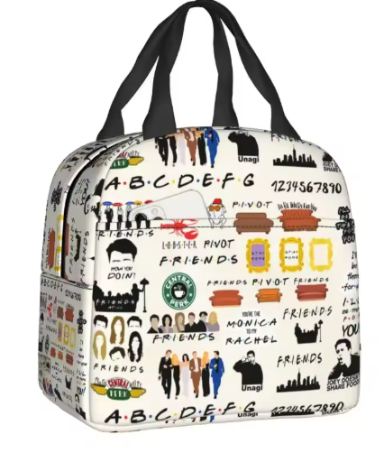 Friends TV Show Insulated Lunch Bag