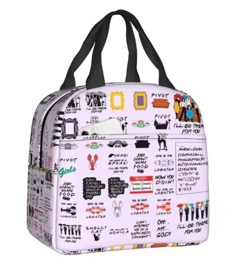 Friends TV Show Insulated Lunch Bag
