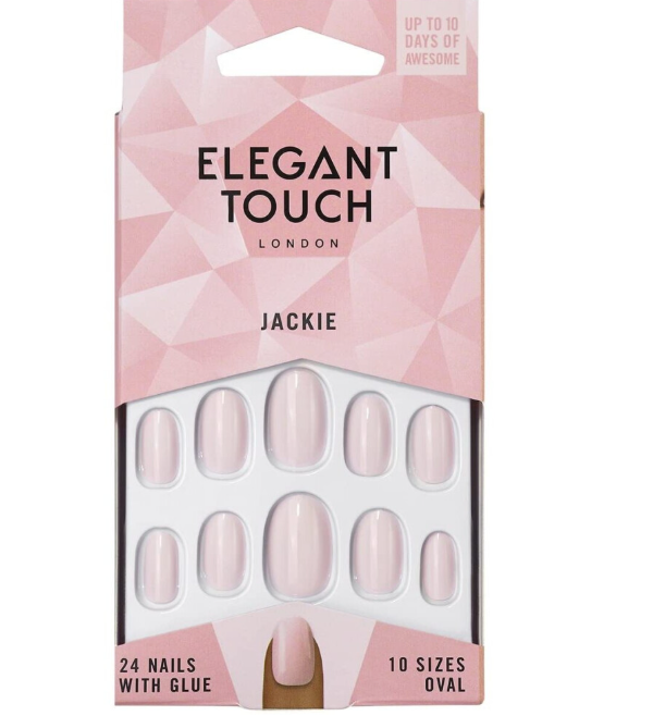 Elegant Touch - Colour Nails - (Baby Pink) - Oval Shape