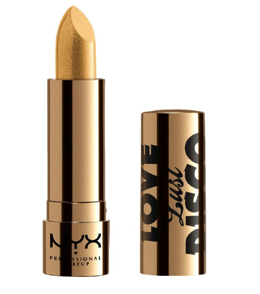 NYX Love Lust & Disco Lipstick Metallic Topper Gold Dipper
