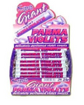 Swizzels Matlow Giant Parma Violets Rolls, 24 Pack
