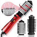 3-In-1 Hot Air Brush And Rotating Hair Dryer