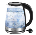 1.8L Electric Kettle Glass 360 Blue LED