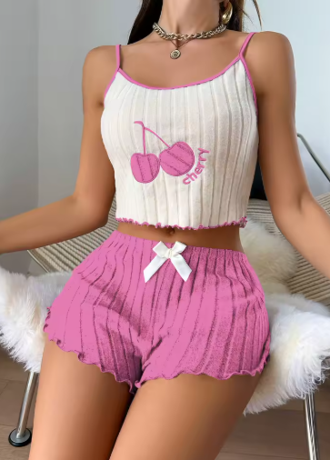 Summer Brushed Pyjama Set