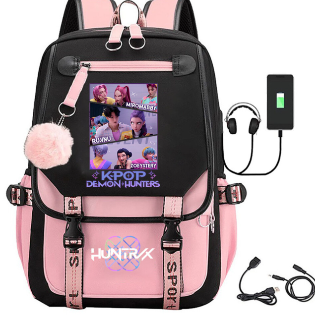 K-Pop Demon Hunters Anime School Backpack
