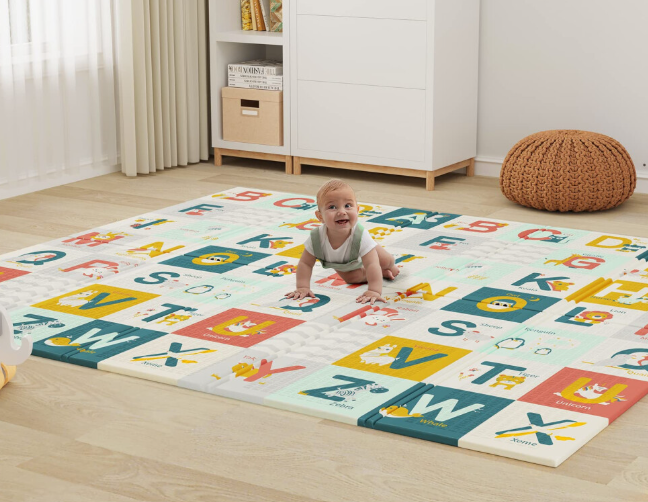 (1.5cm) Large Foam Crawling Playmat