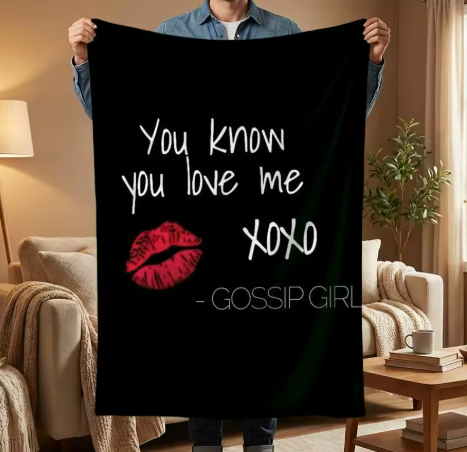 G-Gossip Girl TV SHOW Throw