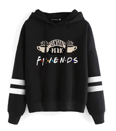 Women Friends TV Show Hooded Sweatshirt