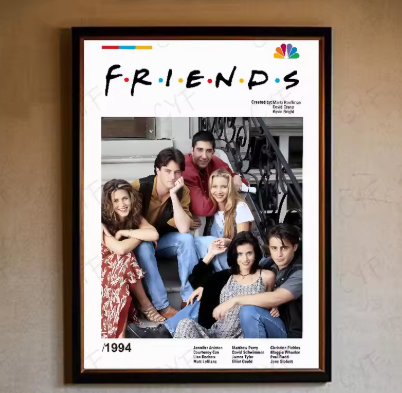 Classic Friends TV Show Poster High Quality Wall Art