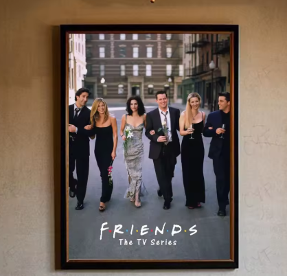 Classic Friends TV Show Poster High Quality Wall Art