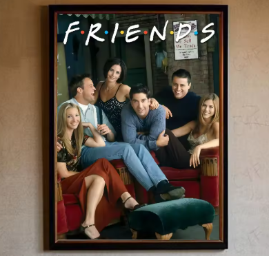 Classic Friends TV Show Poster High Quality Wall Art