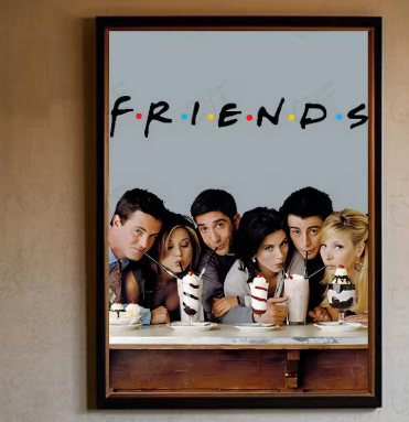 Classic Friends TV Show Poster High Quality Wall Art