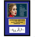 Adele Signed Display