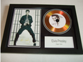 Elvis Signed Disc Display