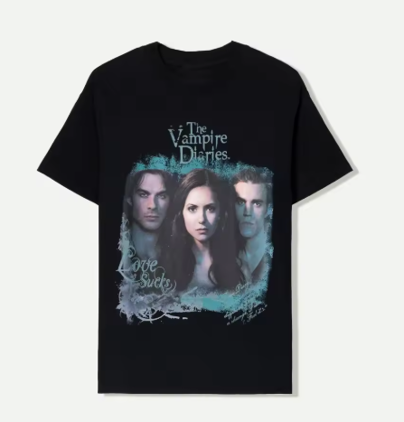 The Vampire Diaries Short Sleeve Fashion