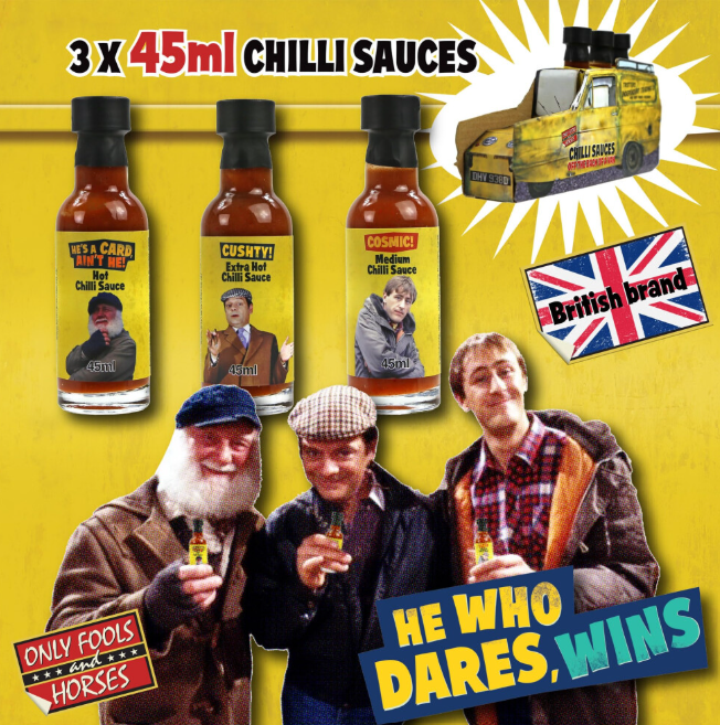 Only Fools and Horses Hot Sauce Gift Set