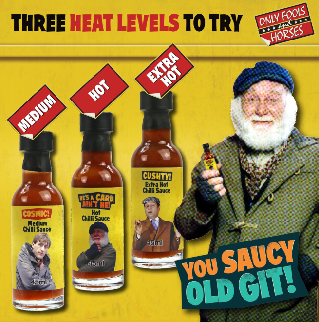 Only Fools and Horses Hot Sauce Gift Set