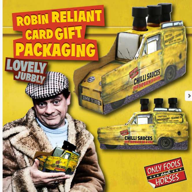 Only Fools and Horses Hot Sauce Gift Set