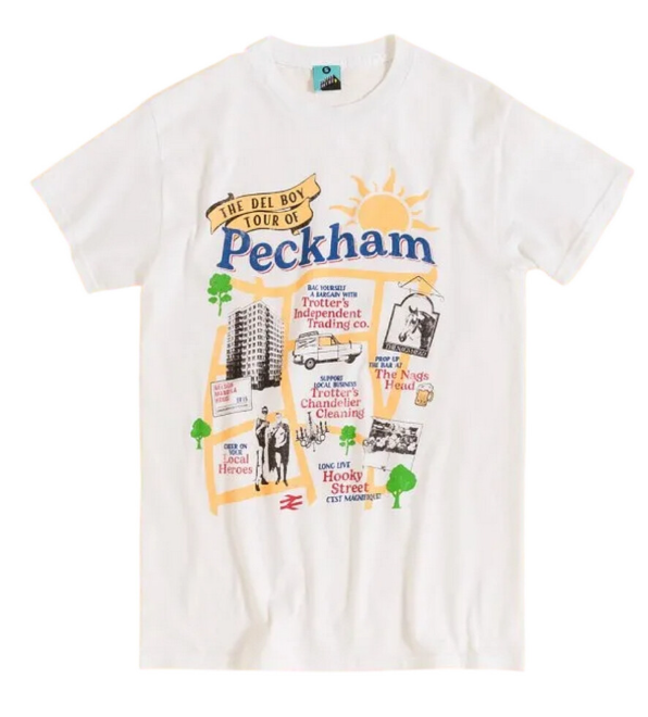 Only Fools And Horses Unisex Adult Inspired Tour Of Peckham T-Shirt