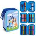 3 Tier Large Pencil Case Multi Compartment