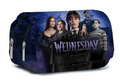Wednesday The Addams Family Large Capacity Pencil Case