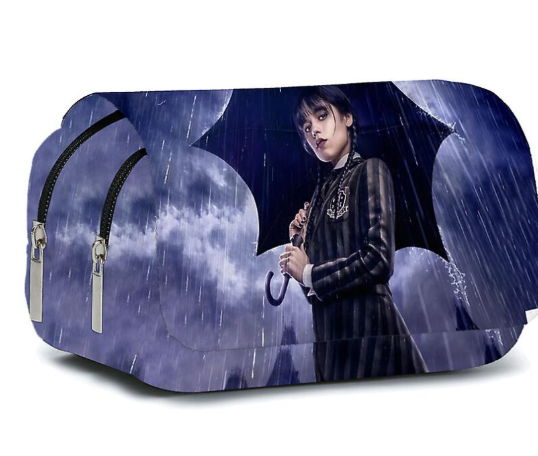 Wednesday The Addams Family Large Capacity Pencil Case