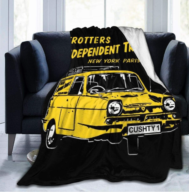 Only Fools And Horses Cushty Fleece Flannel Throw
