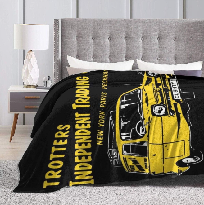Only Fools And Horses Cushty Fleece Flannel Throw