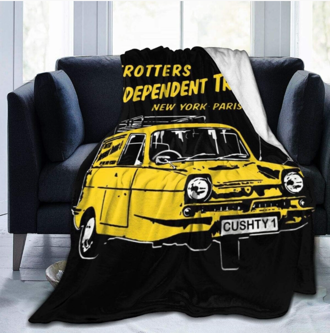 Only Fools And Horses Cushty Fleece Flannel Throw