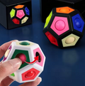 Magic Polygon Cube Rainbow Colour Ball Antistress Fidget Toy