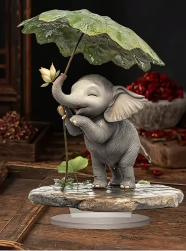 1pcs Bohemian Style Elephant Decoration Ornament