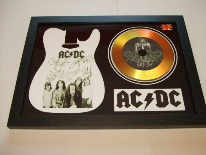 AC/DC Signed Disc