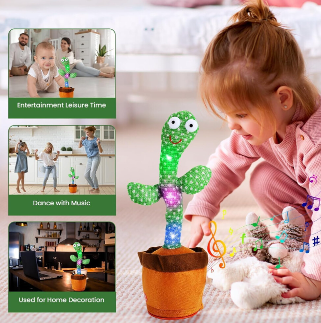 Dancing Cactus Toy