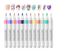 12 Colours Nail Art Pens