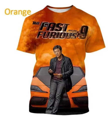 Fast And Furious T-shirt For Men Women