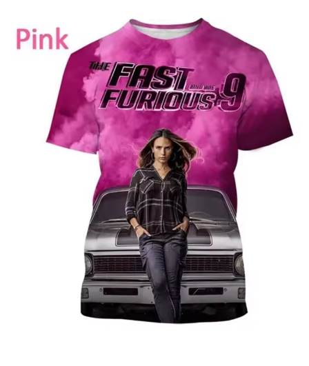 Fast And Furious T-shirt For Men Women