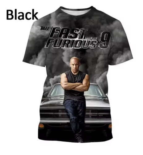 Fast And Furious T-shirt For Men Women