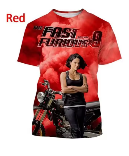 Fast And Furious T-shirt For Men Women
