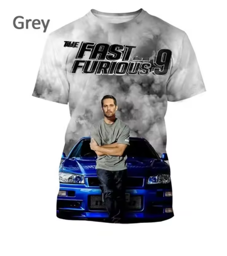 Fast And Furious T-shirt For Men Women