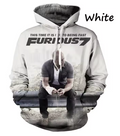 Men's Fast Furious Hoodie Fashion 3d Graphic