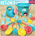 18x Kids Sandpit Toys Outdoor Beach