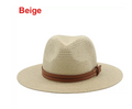 Foldable Men Women Wide Brim Panama Hat