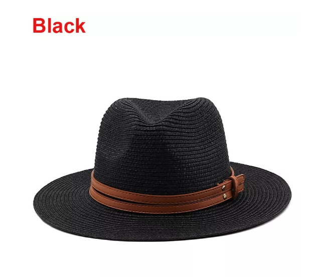 Foldable Men Women Wide Brim Panama Hat
