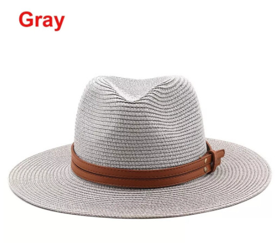 Foldable Men Women Wide Brim Panama Hat