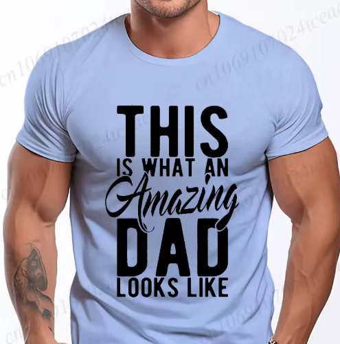Men's Street T Shirt Best Dad Ever for Amazing Dad