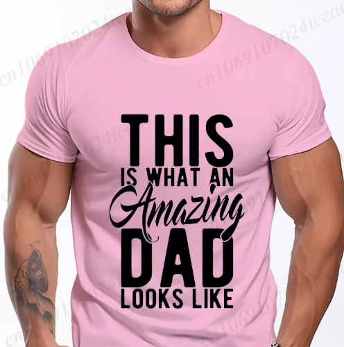 Men's Street T Shirt Best Dad Ever for Amazing Dad