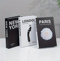 3-Piece Elegant Decorative Book Set